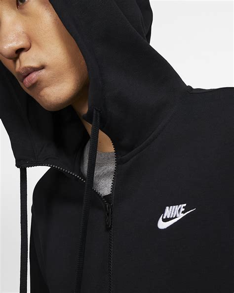 nike kapuzenjacke sportswear hoody schwarz weiß|Herren Mit Kapuze Hoodies & Sweatshirts .